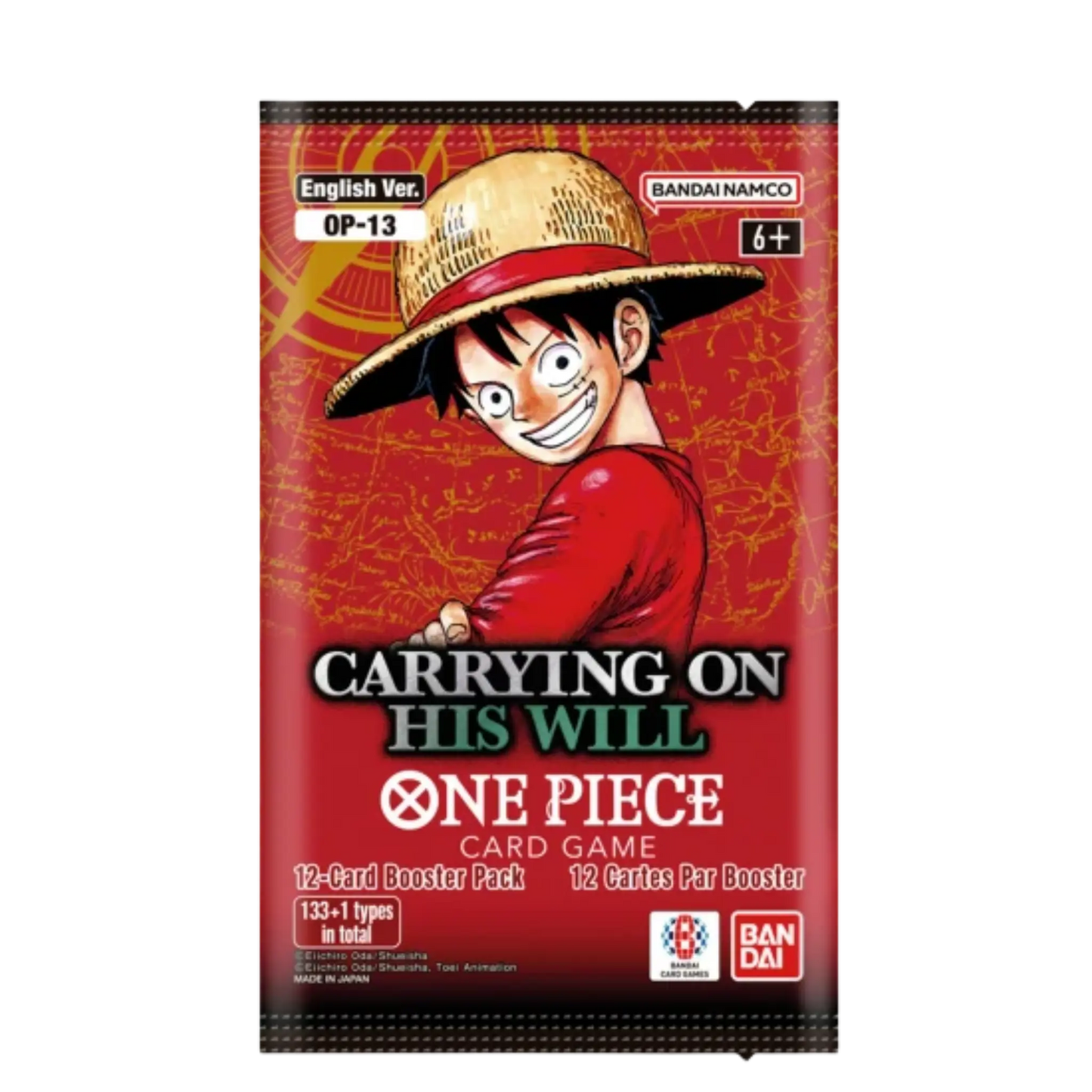 One Piece Card Game OP-13 Booster Pack - Carrying On His Will