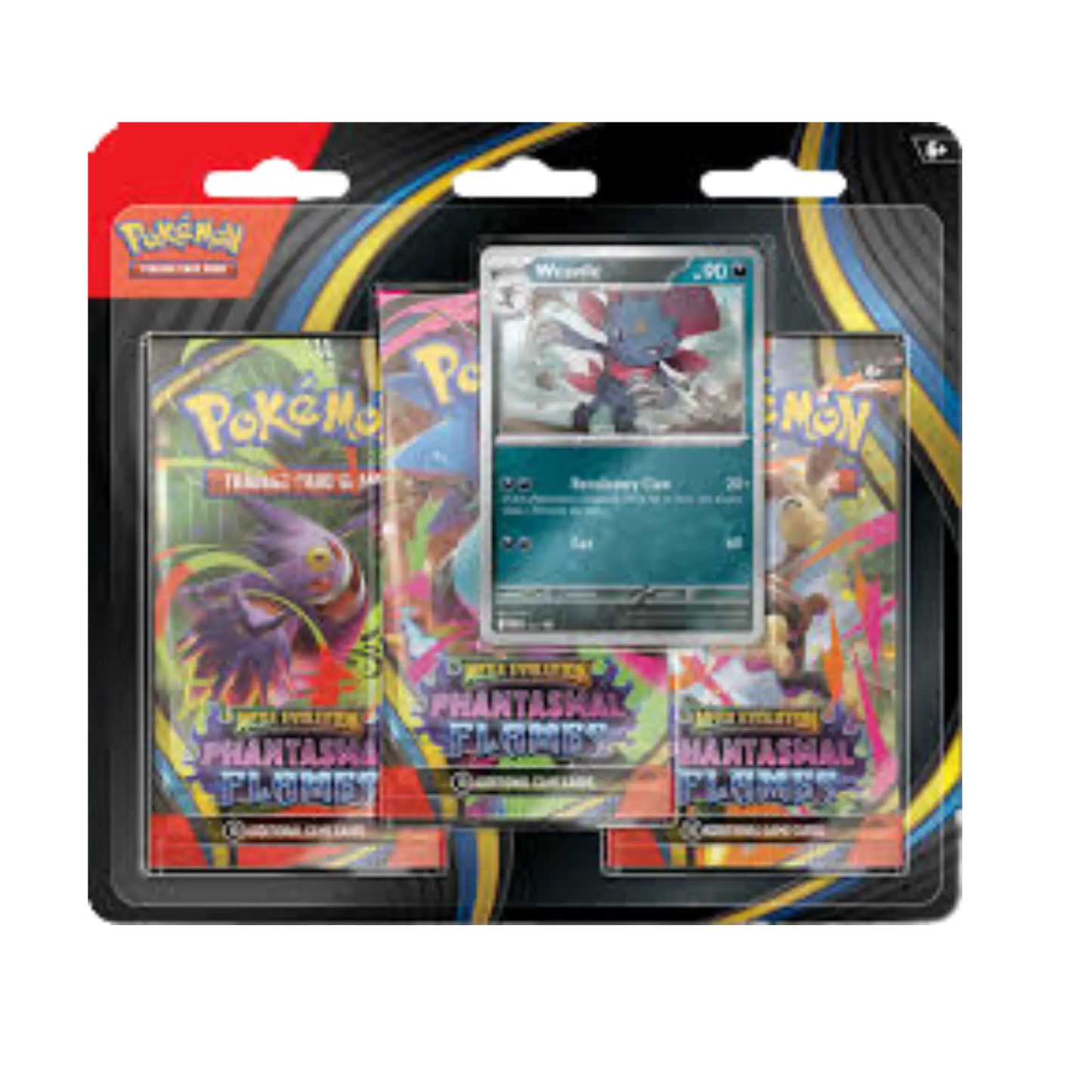 Pokémon TCG: Phantasmal Flames 3-Pack Blister