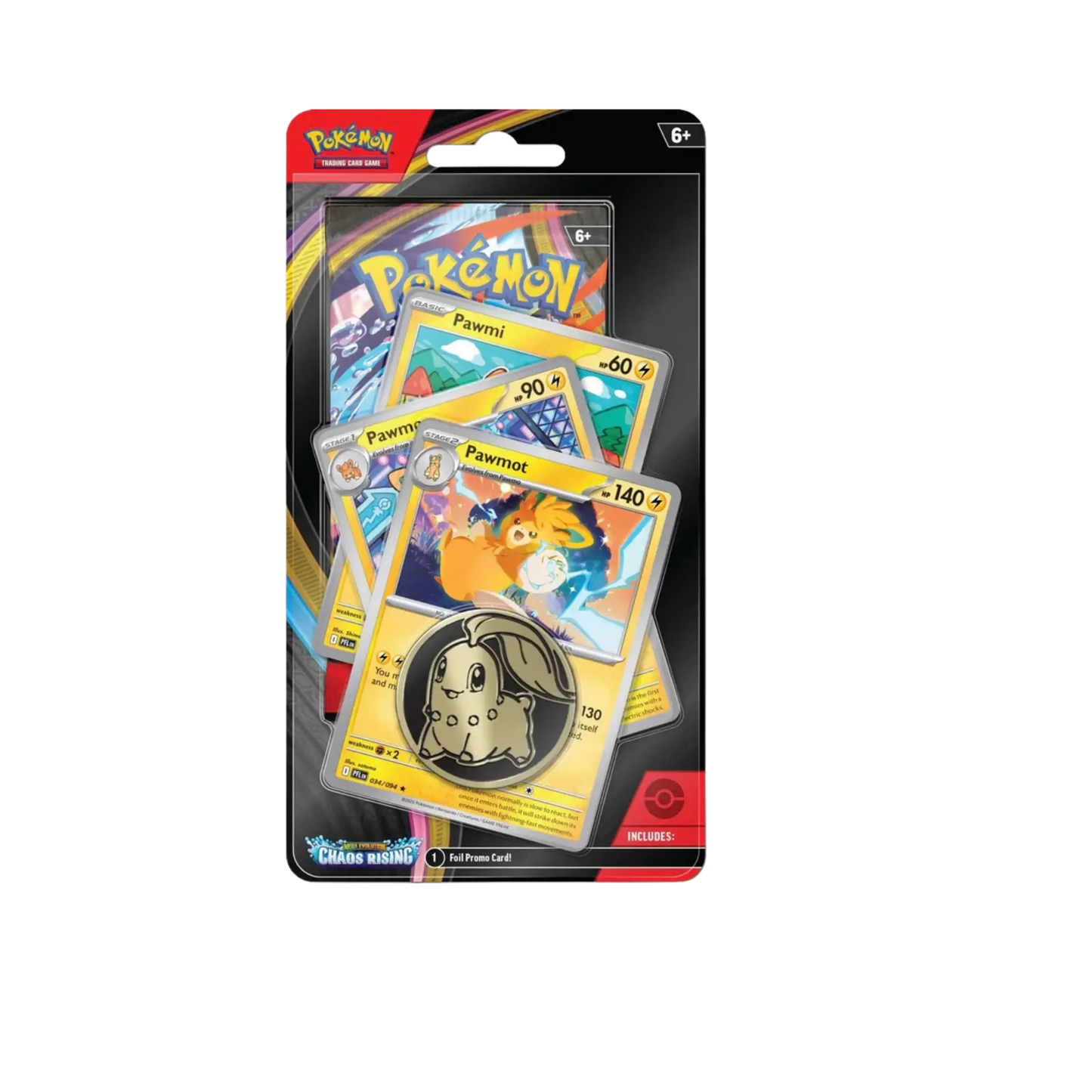Pokémon TCG: Mega Evolution — Chaos Rising Single Pack Blister