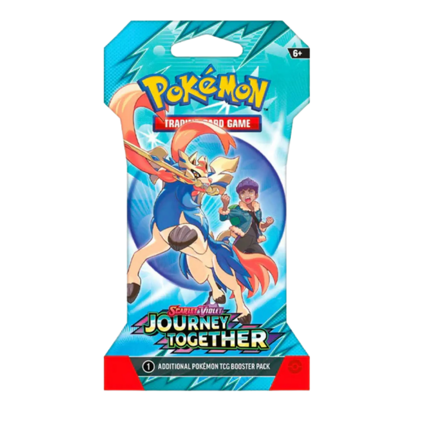 Pokémon TCG Journey Together Booster Pack Sleeved Booster Pack