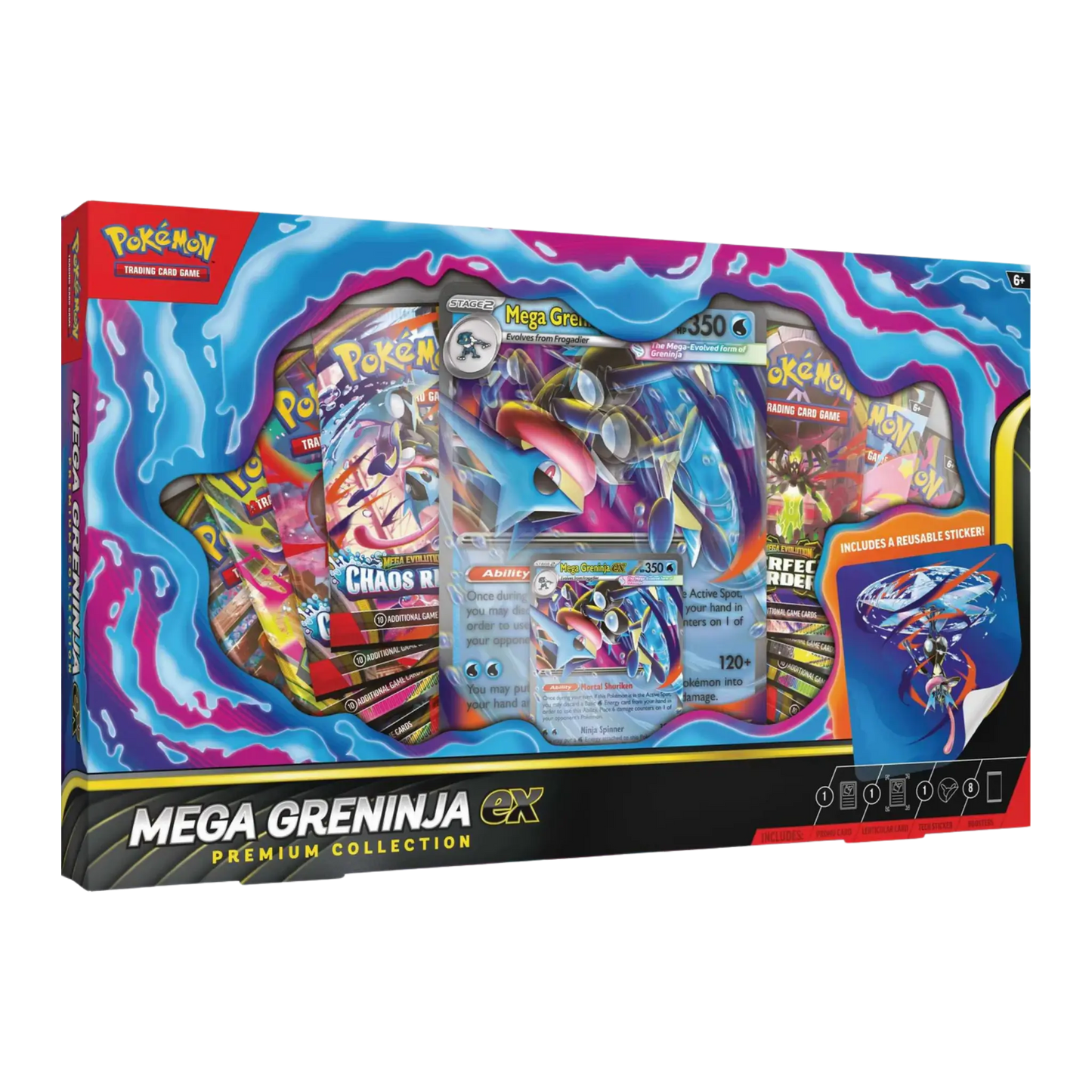 Mega Greninja ex Collection Box – Pokémon TCG Sealed