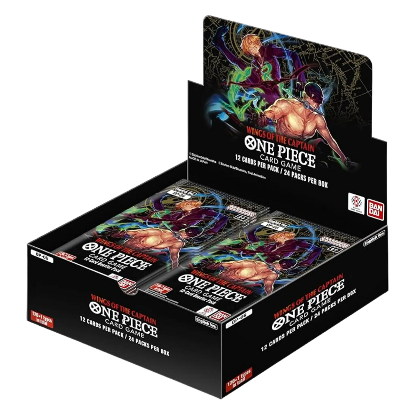 One Piece OP06 Booster Box English - Wings Of The Captain