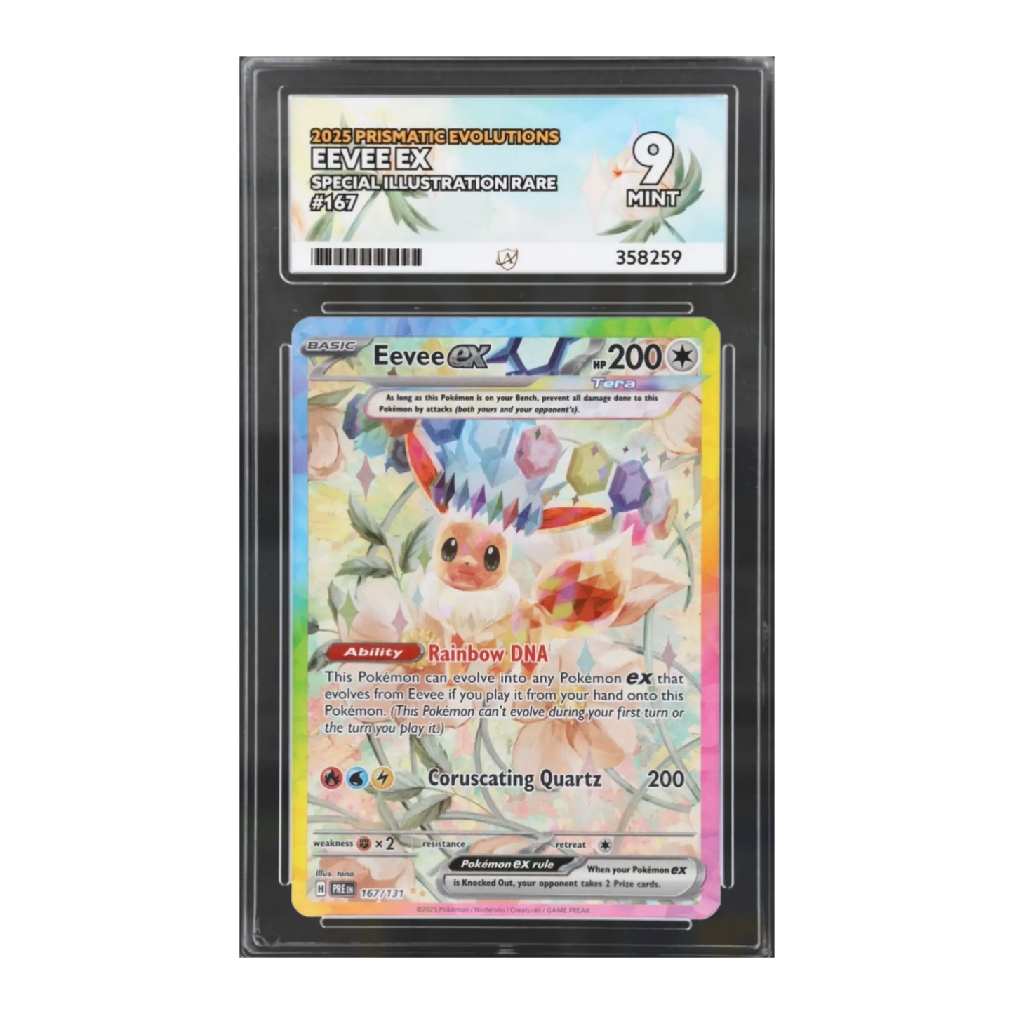 Eevee ex #167 - ACE 9