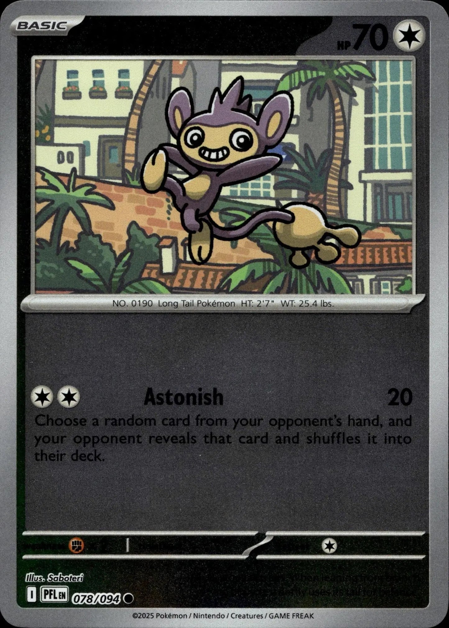 ME02: Phantasmal Flames #078/094 Aipom