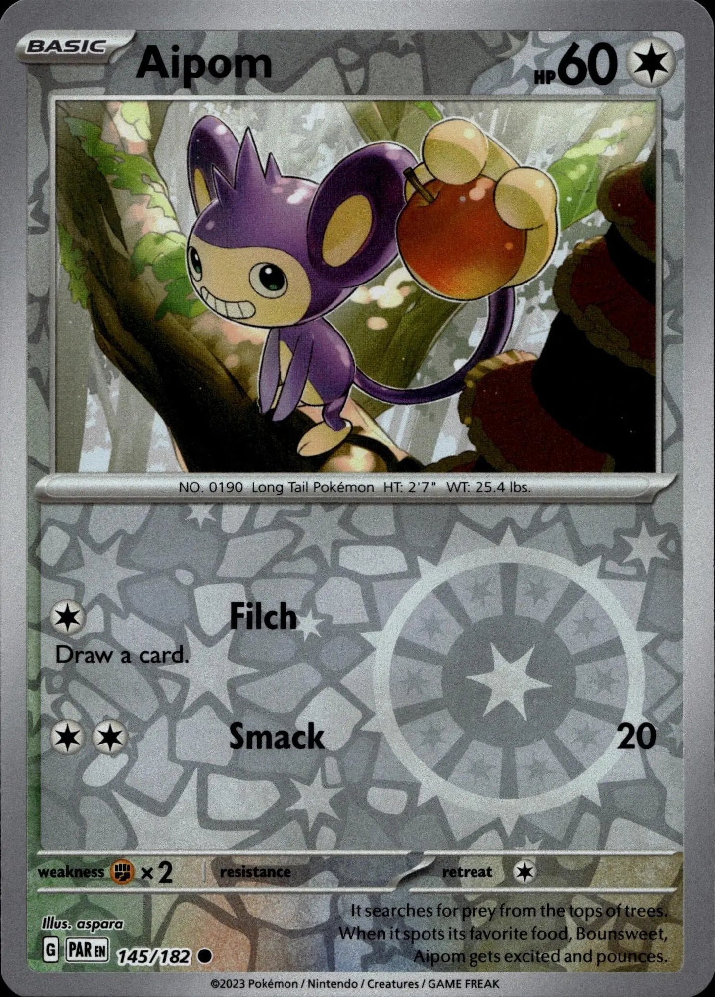 SV04: Paradox Rift #145/182 Aipom