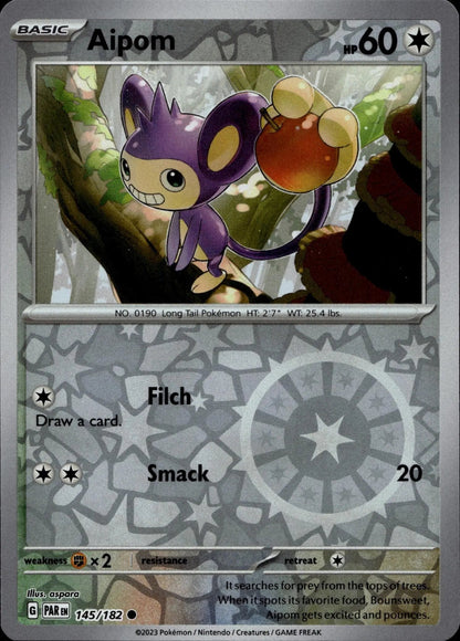 SV04: Paradox Rift #145/182 Aipom