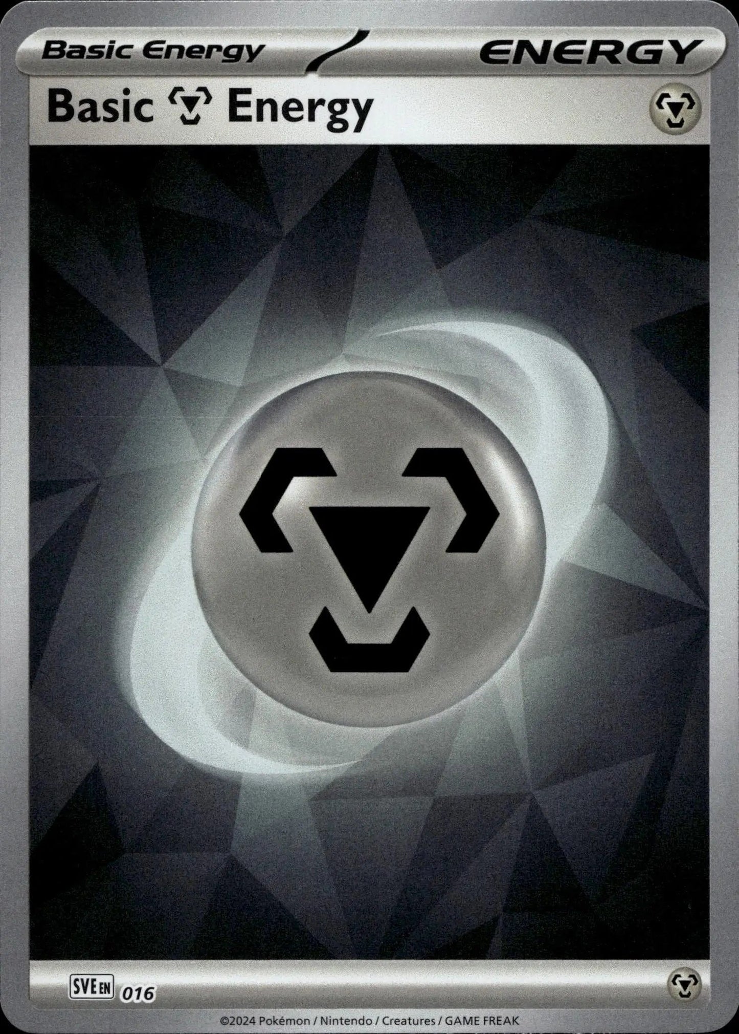 SVE: Scarlet & Violet Energies #016 Basic Metal Energy
