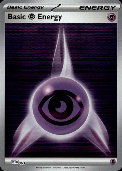 SVE: Scarlet & Violet Energies #021 Basic Psychic Energy