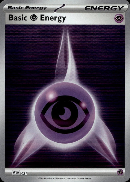 SVE: Scarlet & Violet Energies #021 Basic Psychic Energy
