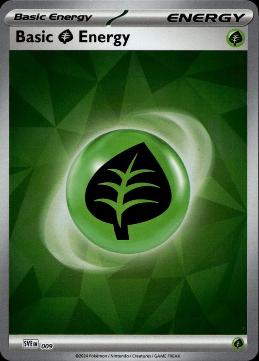 SVE: Scarlet & Violet Energies #009 Basic Grass Energy