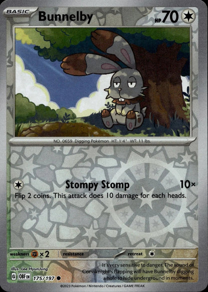 SV03: Obsidian Flames #175/197 Bunnelby