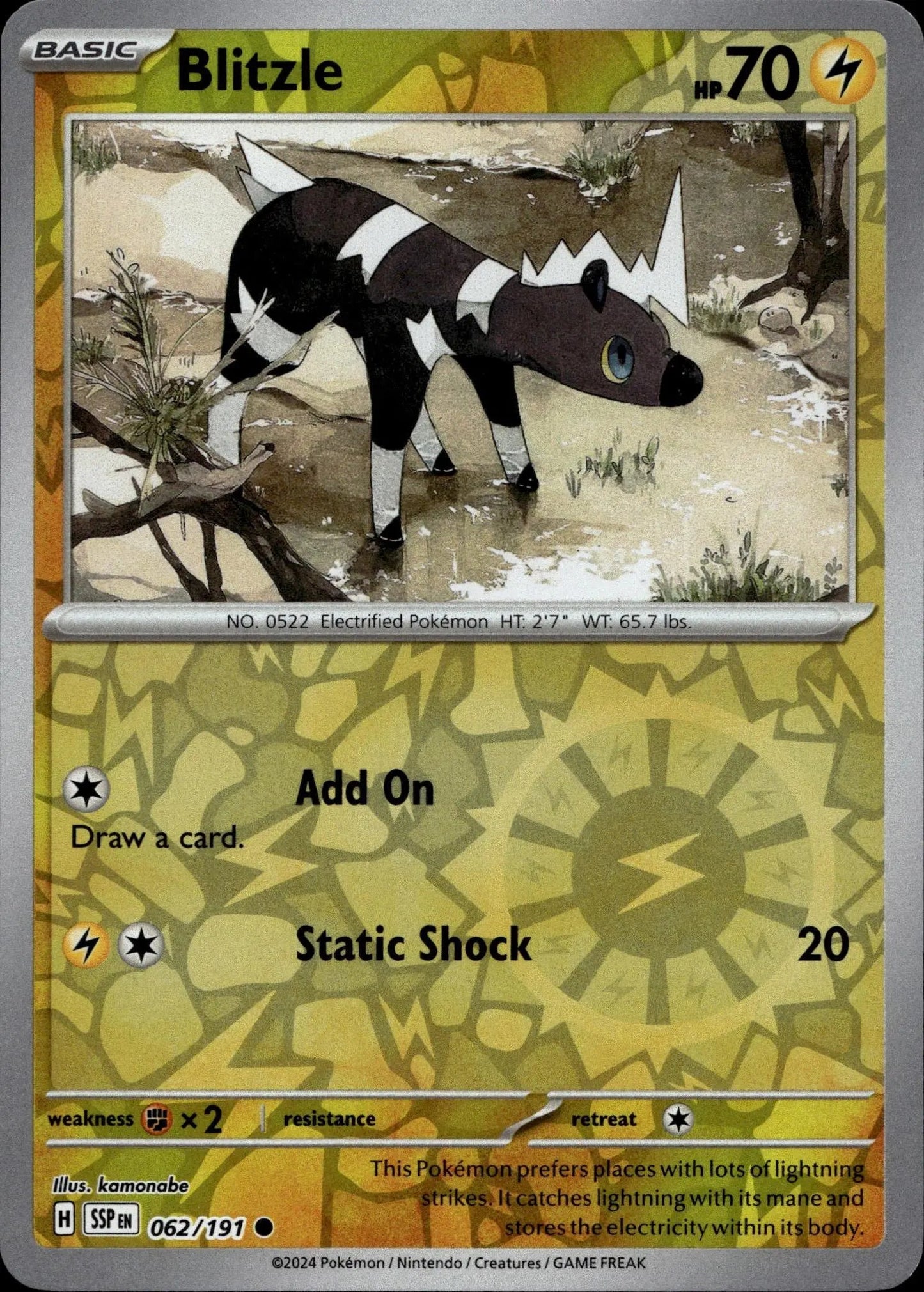 SV08: Surging Sparks #062/191 Blitzle