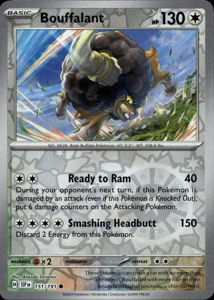 SV08: Surging Sparks #151/191 Bouffalant