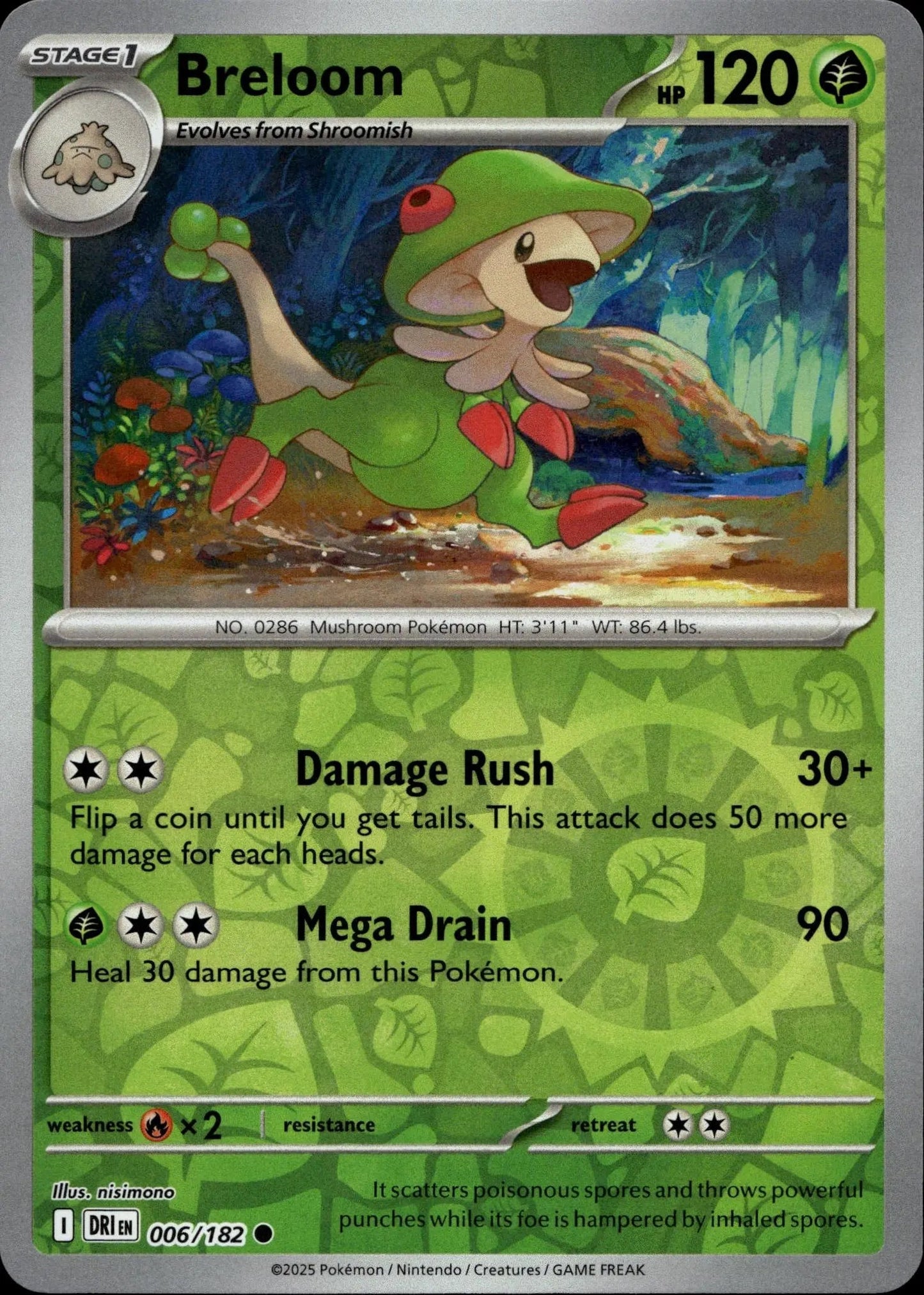 SV10: Destined Rivals #006/182 Breloom