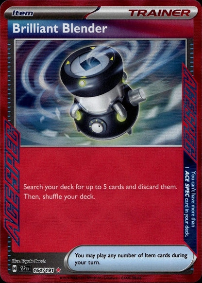 Prize Pack Series Cards #164/191 Brilliant Blender