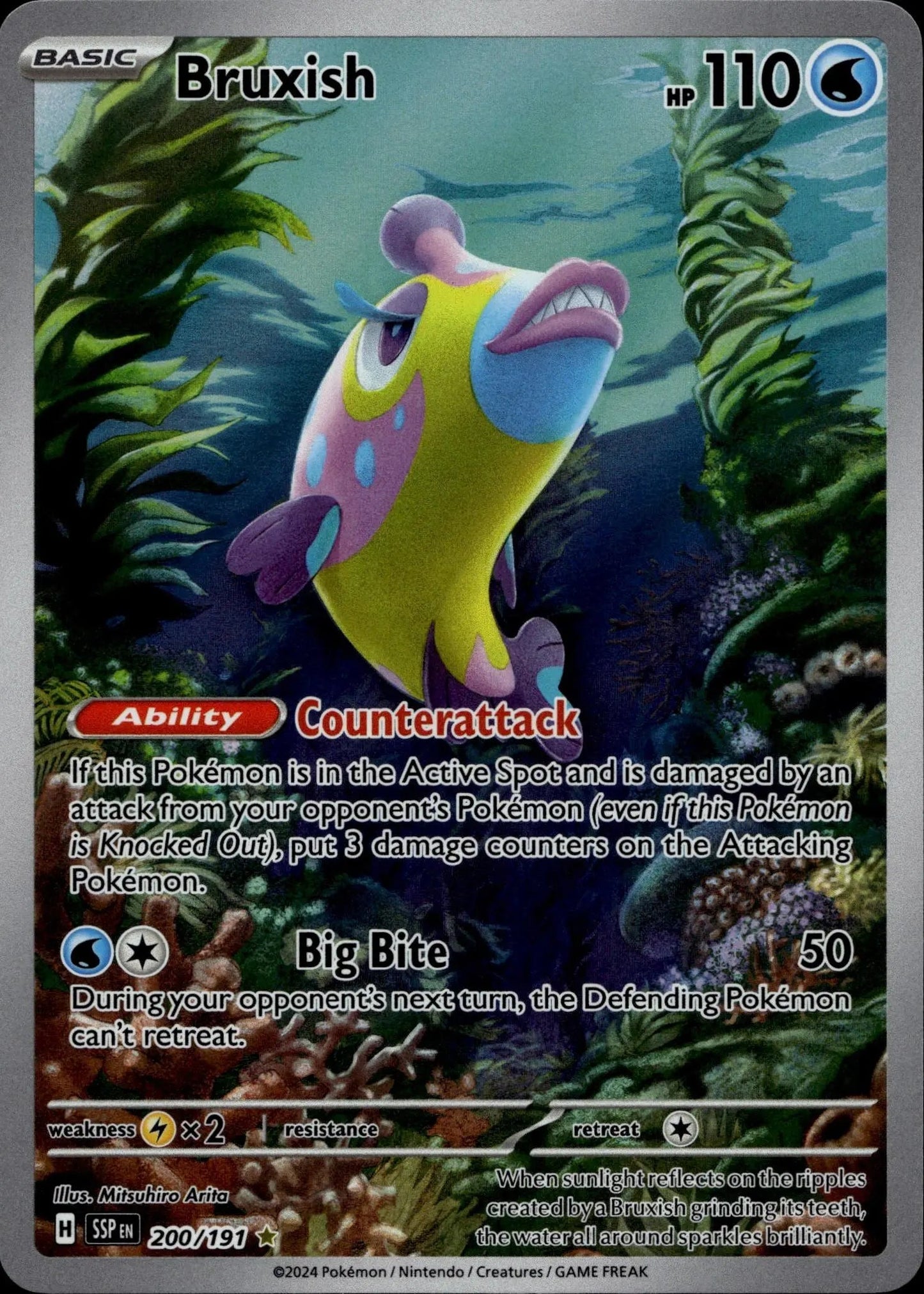 SV08: Surging Sparks #200/191 Bruxish