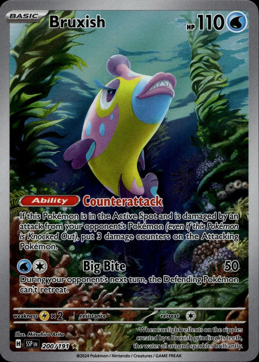 SV08: Surging Sparks #200/191 Bruxish