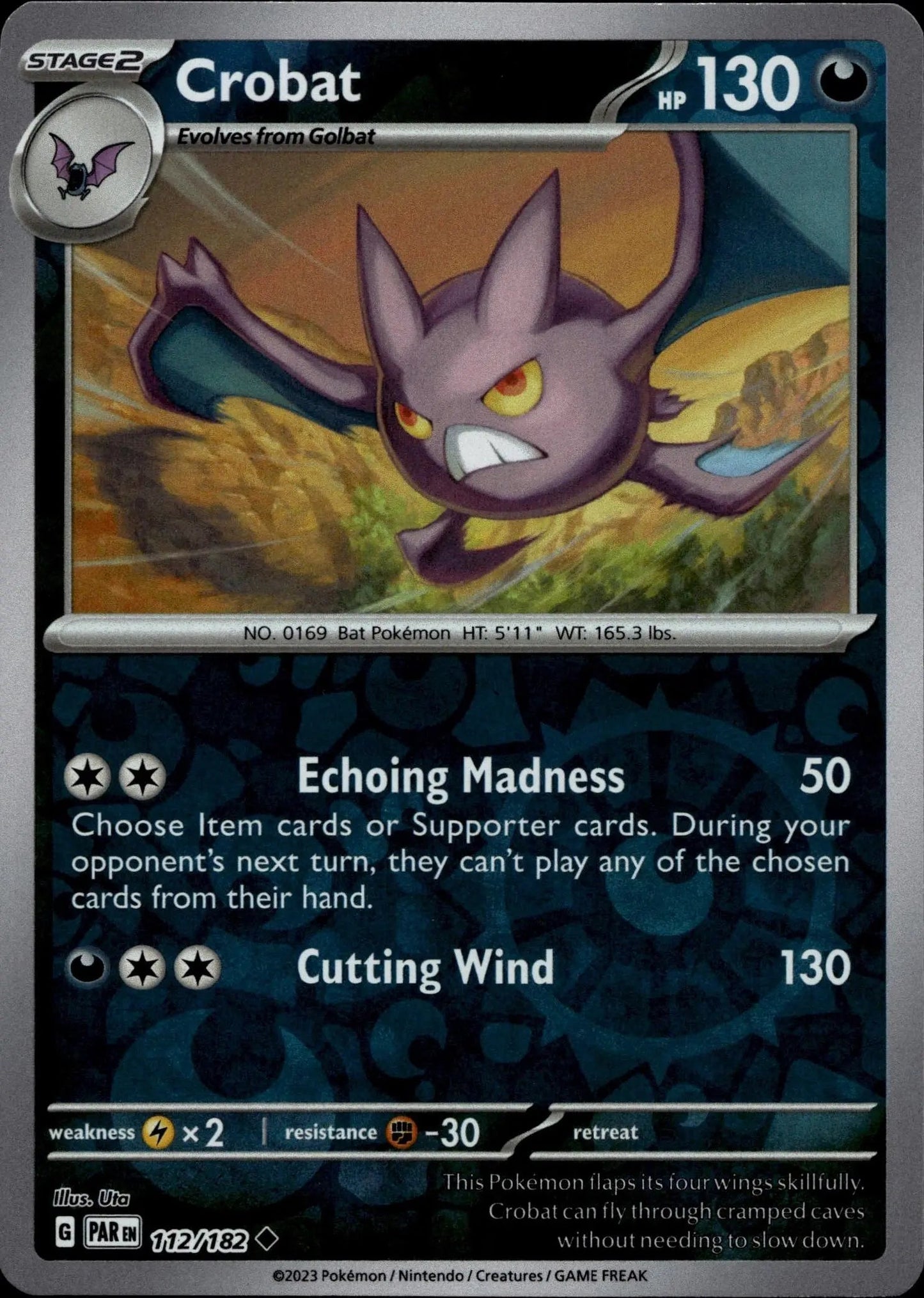 SV04: Paradox Rift #112/182 Crobat