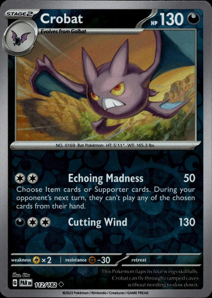 SV04: Paradox Rift #112/182 Crobat