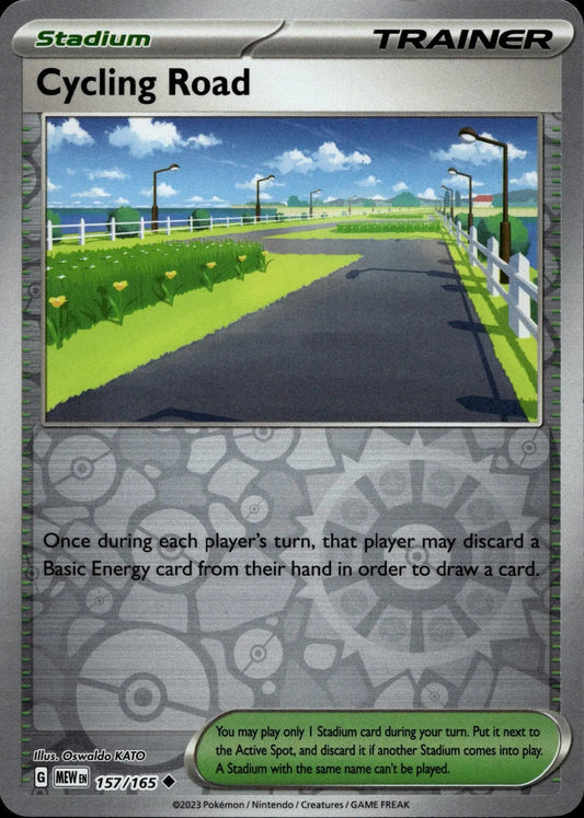 SV: Scarlet & Violet 151 #157/165 Cycling Road