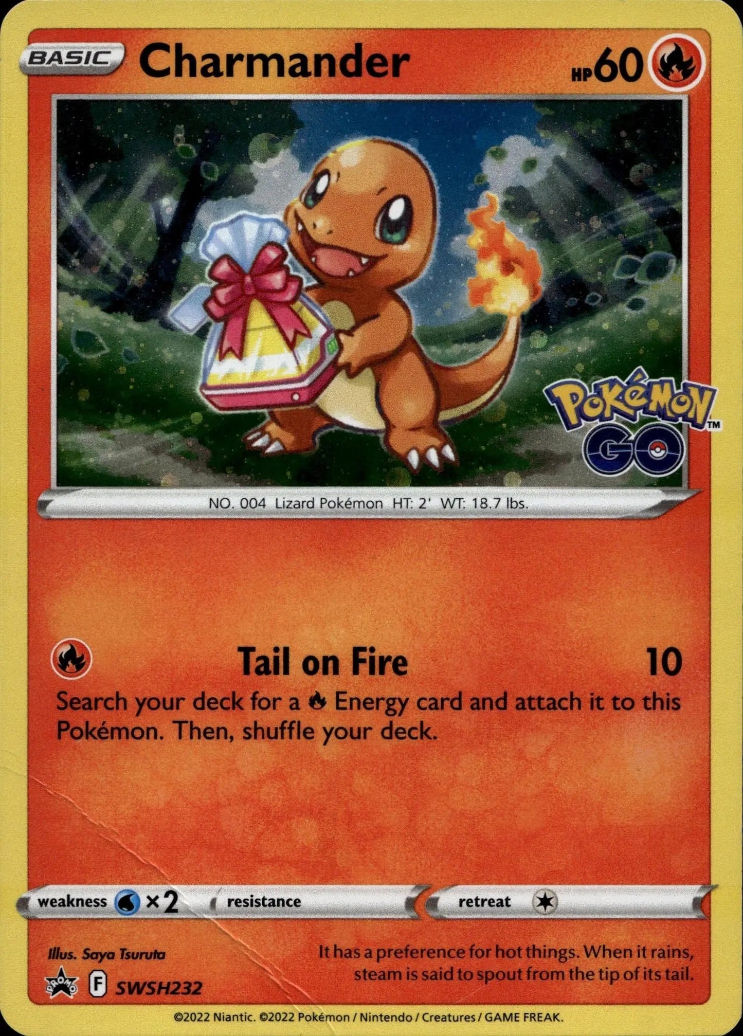 SWSH: Sword & Shield Promo Cards #SWSH232 Charmander