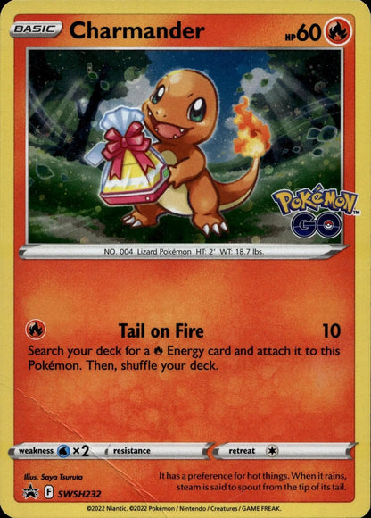 SWSH: Sword & Shield Promo Cards #SWSH232 Charmander