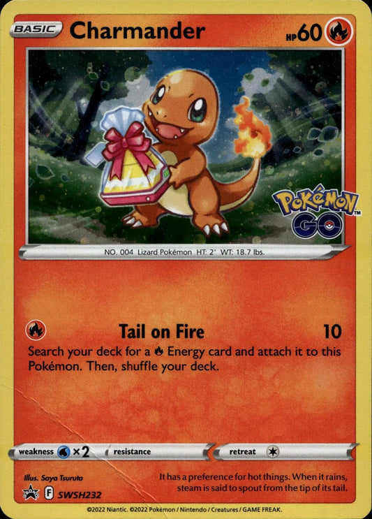SWSH: Sword & Shield Promo Cards #SWSH232 Charmander