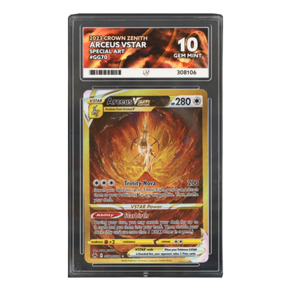 Arceus VSTAR GG70 – ACE 10 (Gem Mint)