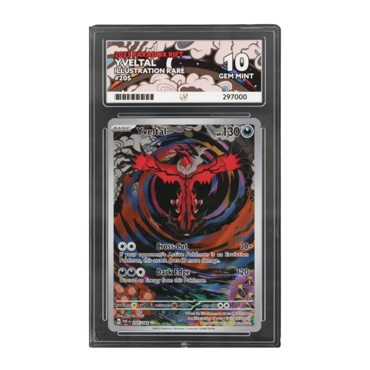Yveltal #205 – ACE 10 (Gem Mint)