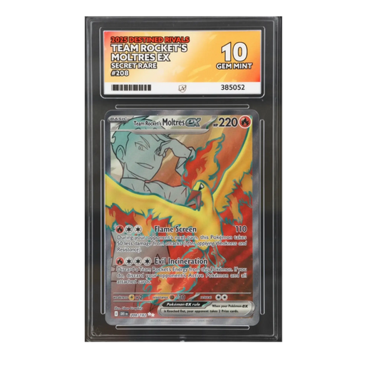 Team Rocket’s Moltres #208 – ACE 10 (Gem Mint)