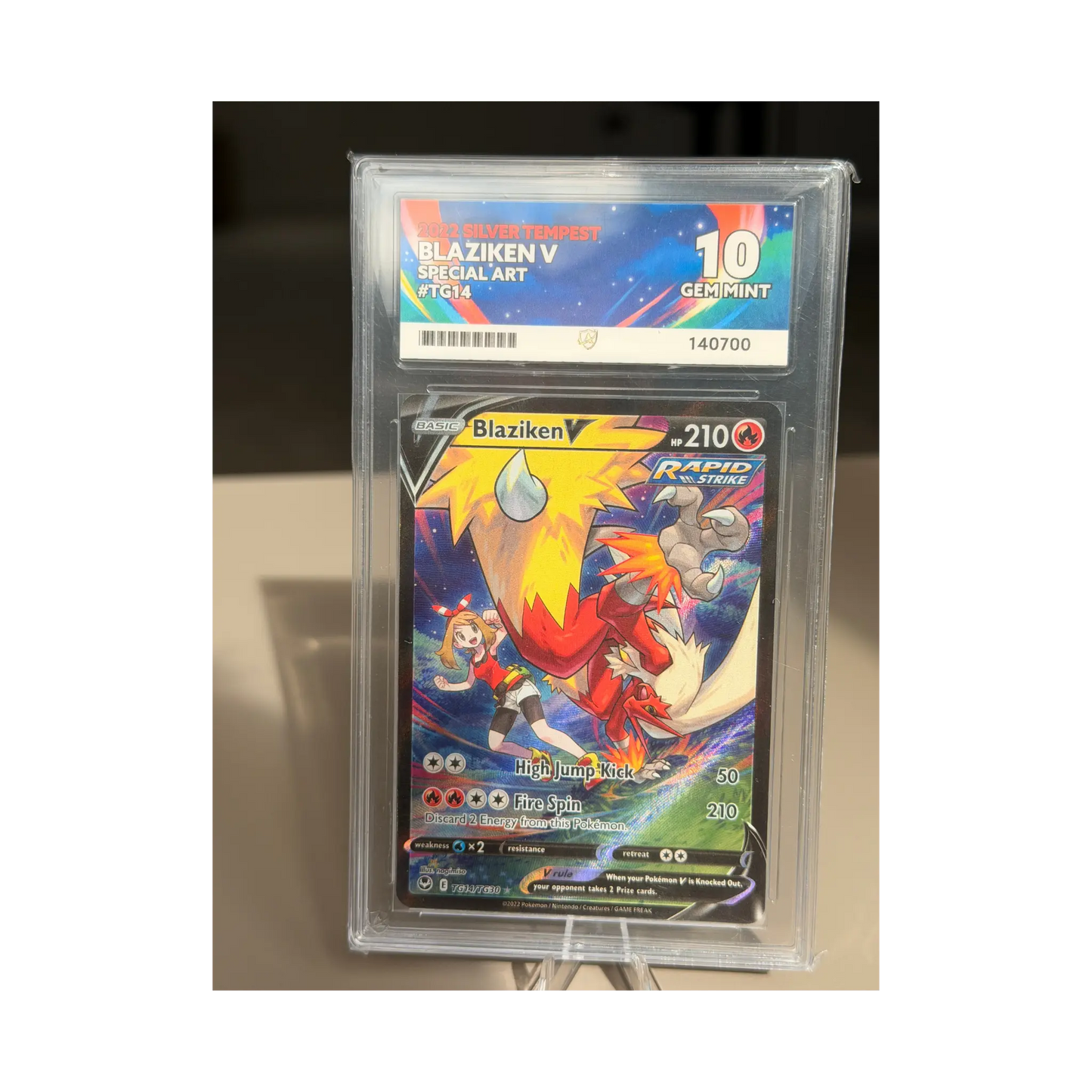 Blaziken TG14 – ACE 10 (Gem Mint)