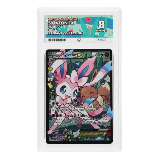 Pokémon TCG: Sylveon EX RC32/RC32 (Full Art Ultra Rare) – Generations Radiant Collection - ACE 8