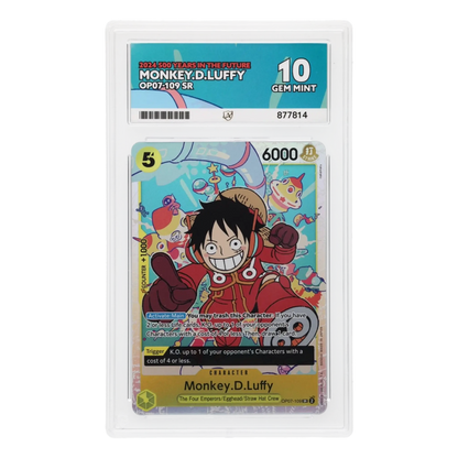 One Piece Card Game: Monkey.D.Luffy OP07-109 SR (Super Rare) – 500 Years in the Future - ACE 10
