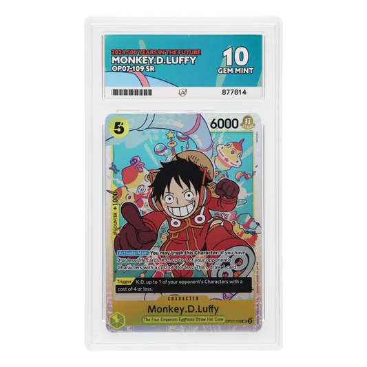 One Piece Card Game: Monkey.D.Luffy OP07-109 SR (Super Rare) – 500 Years in the Future - ACE 10