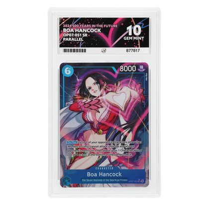 ACE 10 Boa Hancock OP07-051 SR Parallel – One Piece Card Game | 500 Years in the Future