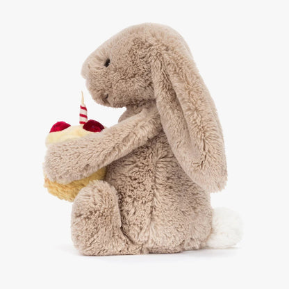 Bashful Beige Bunny 'Birthday'