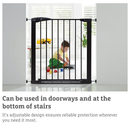 Maxi-Secure Pressure Fit Safety Gate, 76 - 82cm (Black)