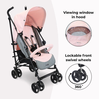Lightweight Baby Stroller – Compact Foldable Pushchair