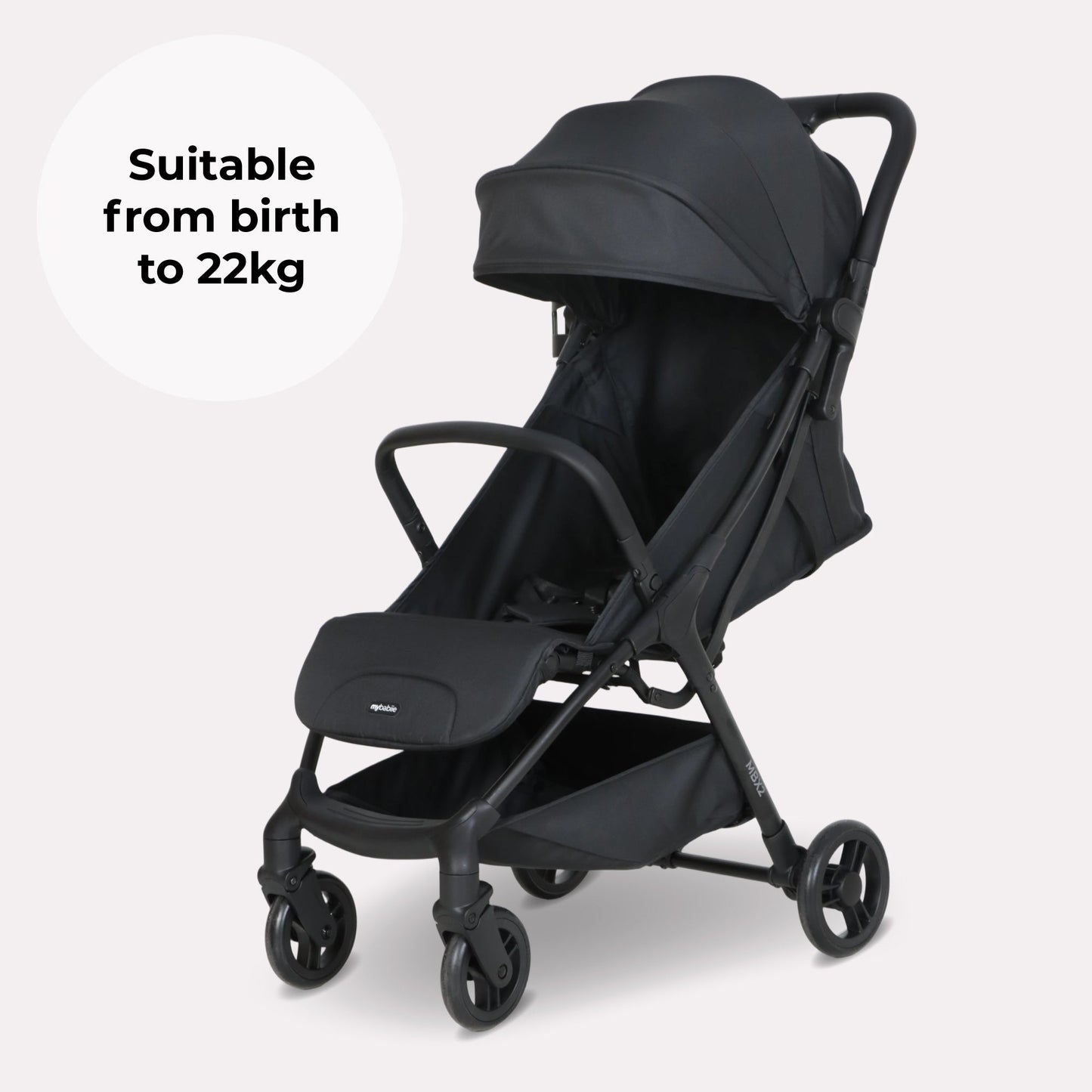 Compact Baby Stroller – Foldable Travel Pushchair