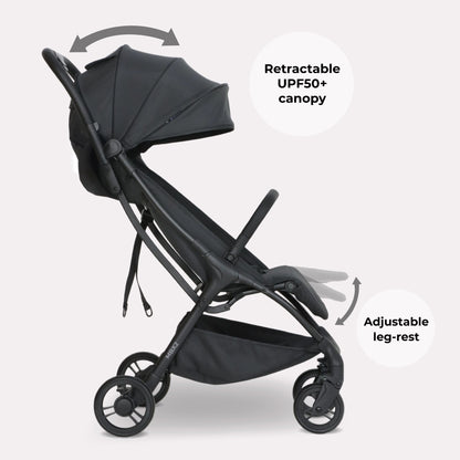 Compact Baby Stroller – Foldable Travel Pushchair