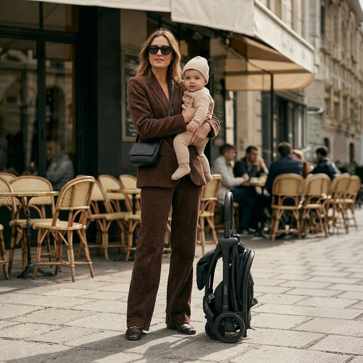 Compact Baby Stroller – Foldable Travel Pushchair
