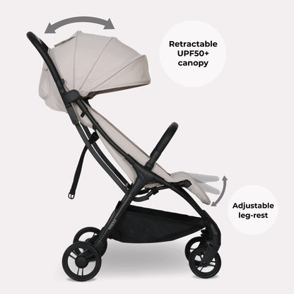 Compact Baby Stroller – Foldable Travel Pushchair
