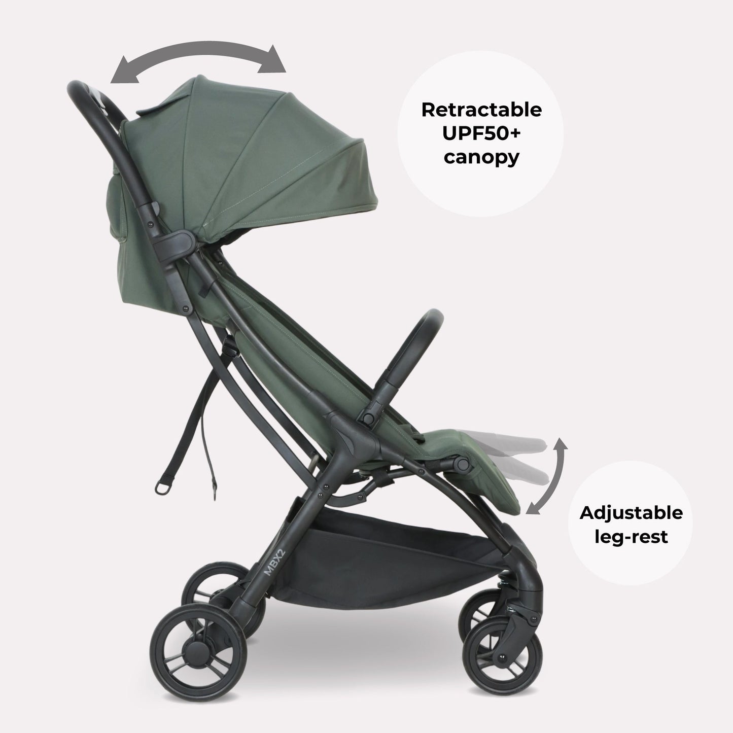 Compact Baby Stroller – Foldable Pushchair