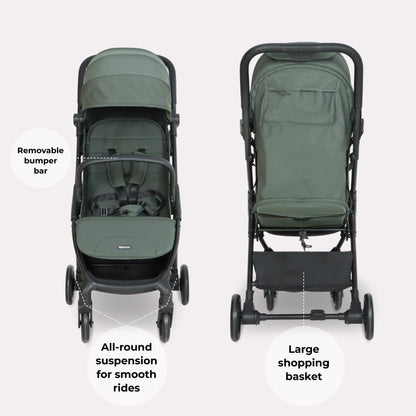 Compact Baby Stroller – Foldable Pushchair