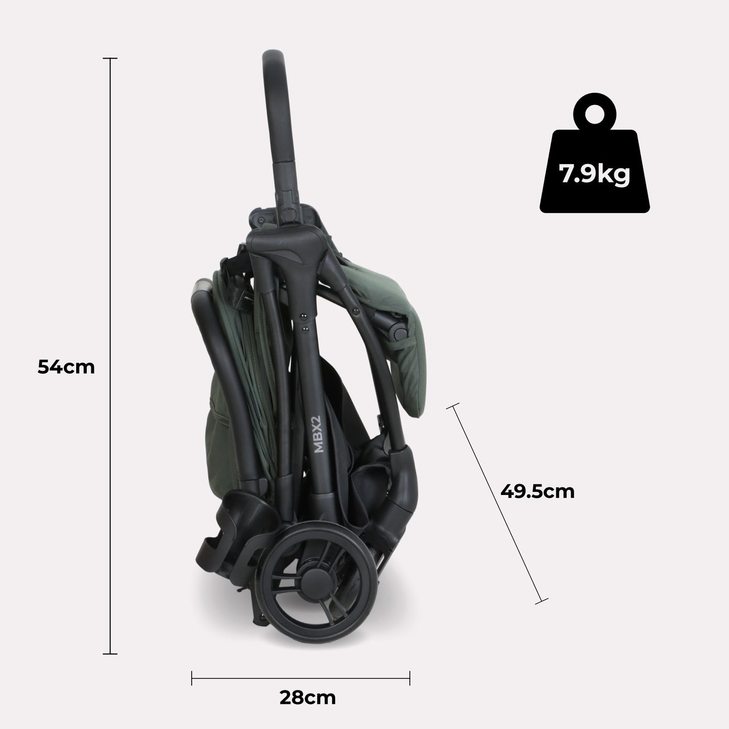 Compact Baby Stroller – Foldable Pushchair