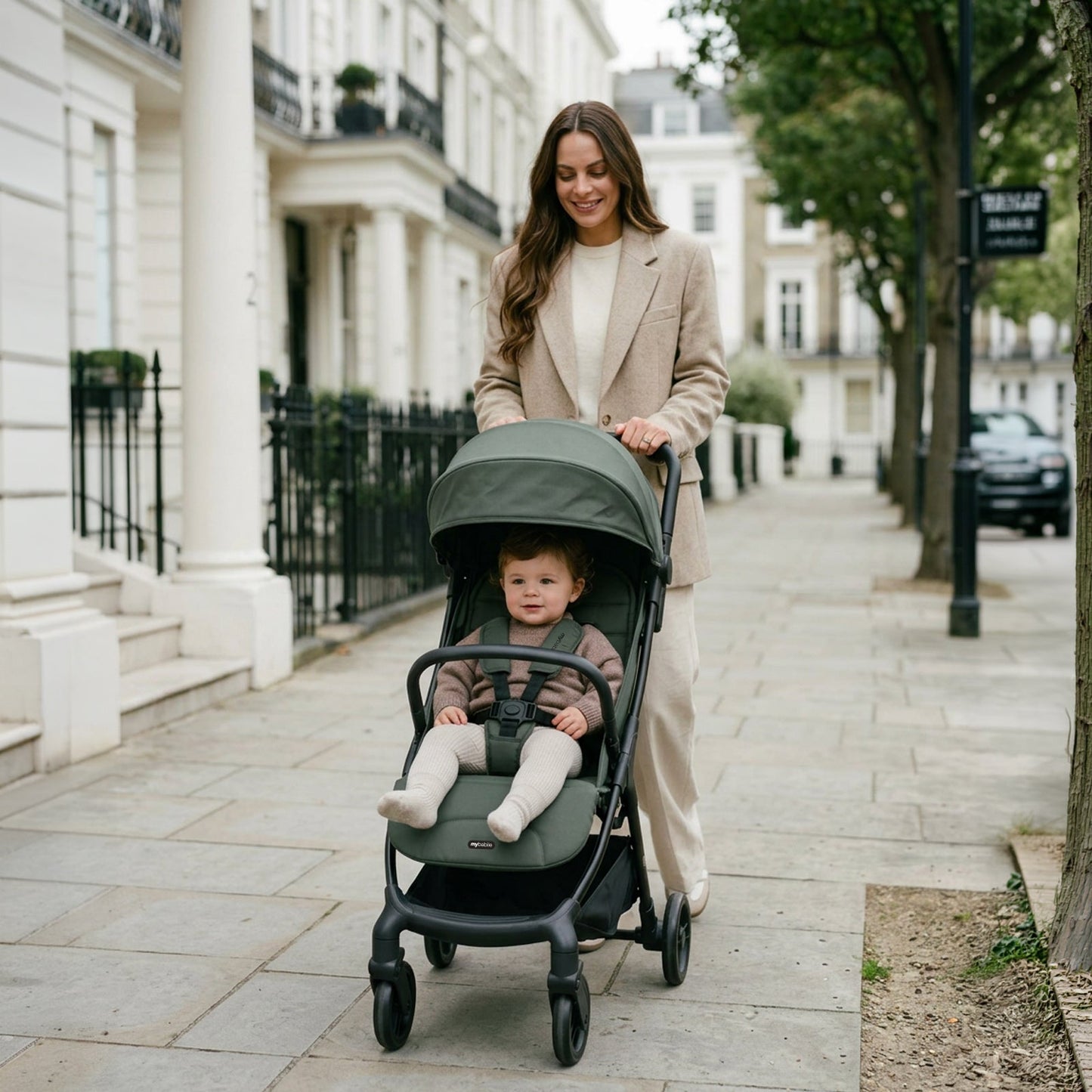 Compact Baby Stroller – Foldable Pushchair