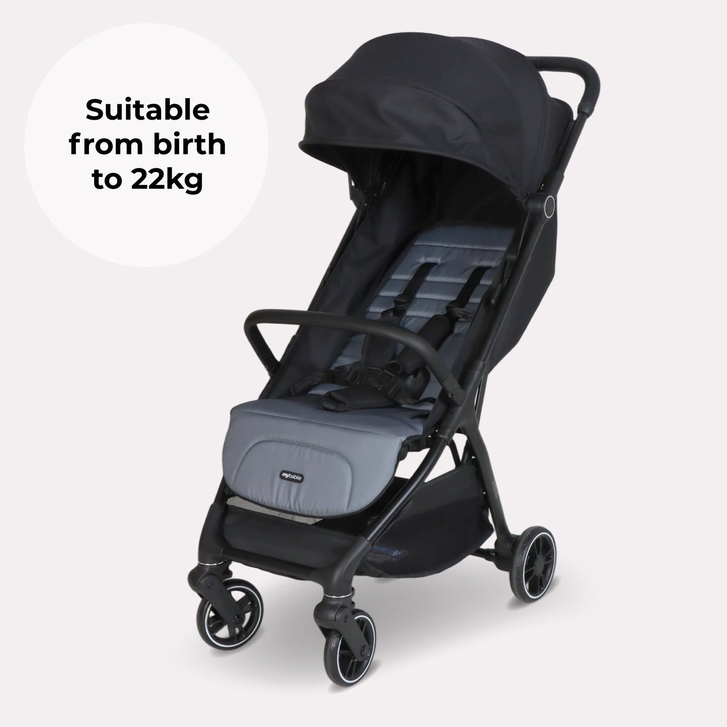 Compact Baby Stroller – Lightweight Foldable Pushchair