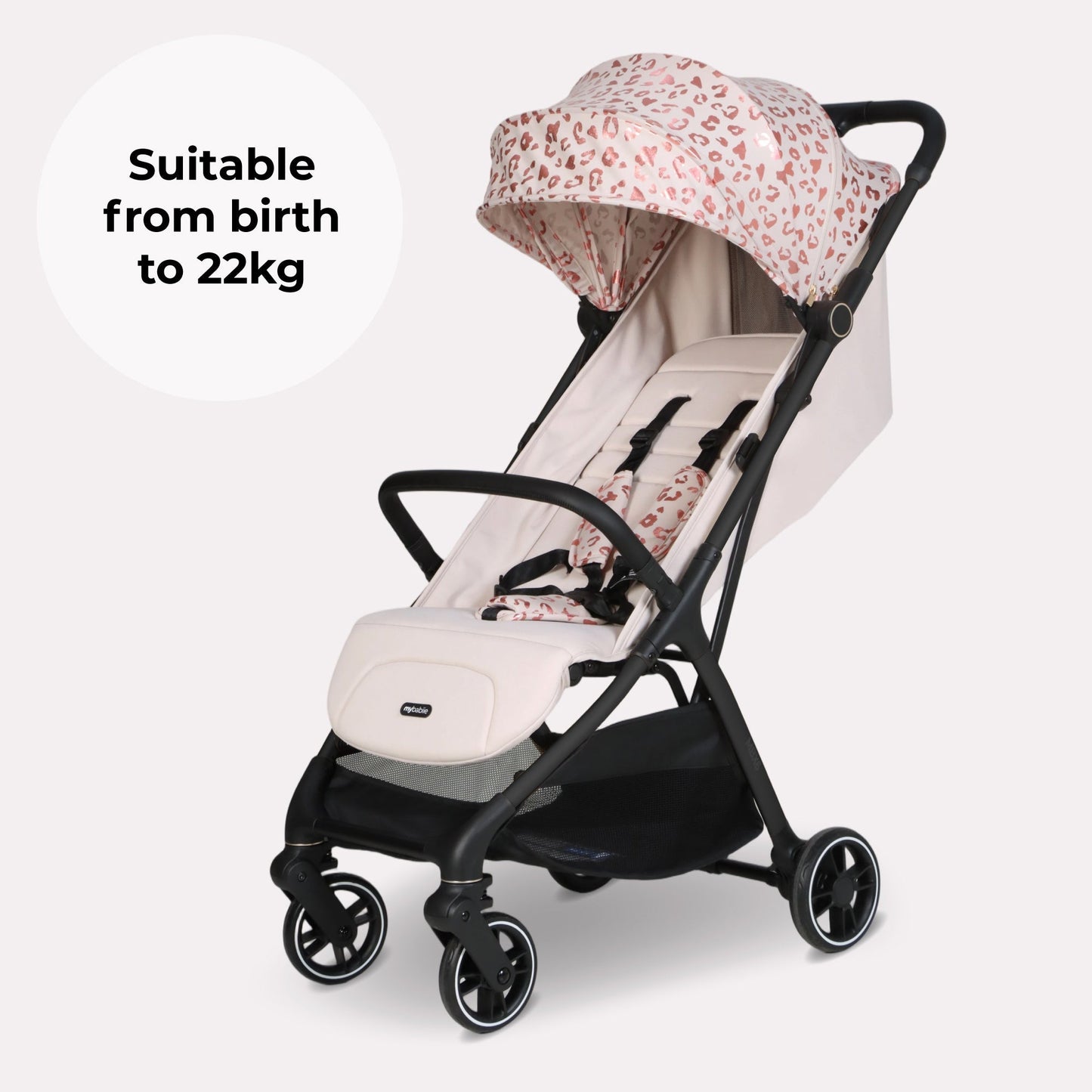 Compact Stroller – Forest Green Lightweight