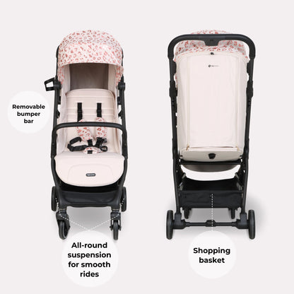Compact Stroller – Forest Green Lightweight