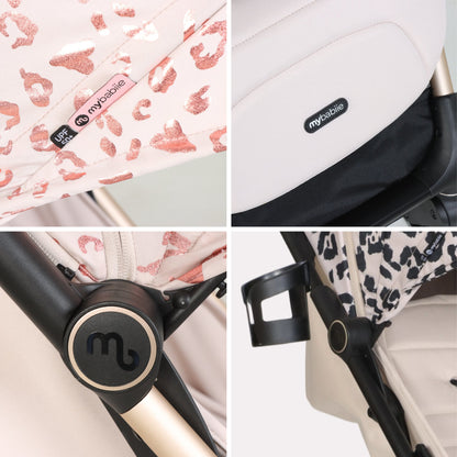 Compact Stroller – Forest Green Lightweight